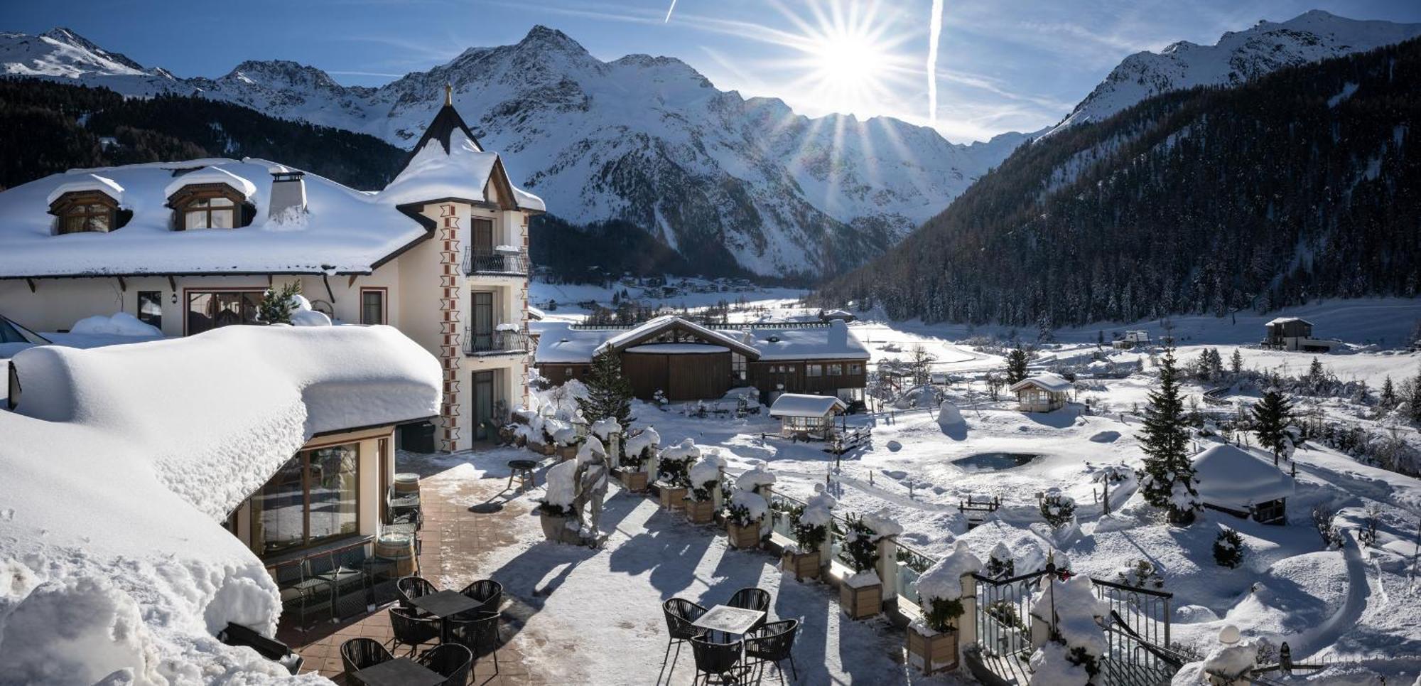 Die Post Am Ortler Solda Dış mekan fotoğraf